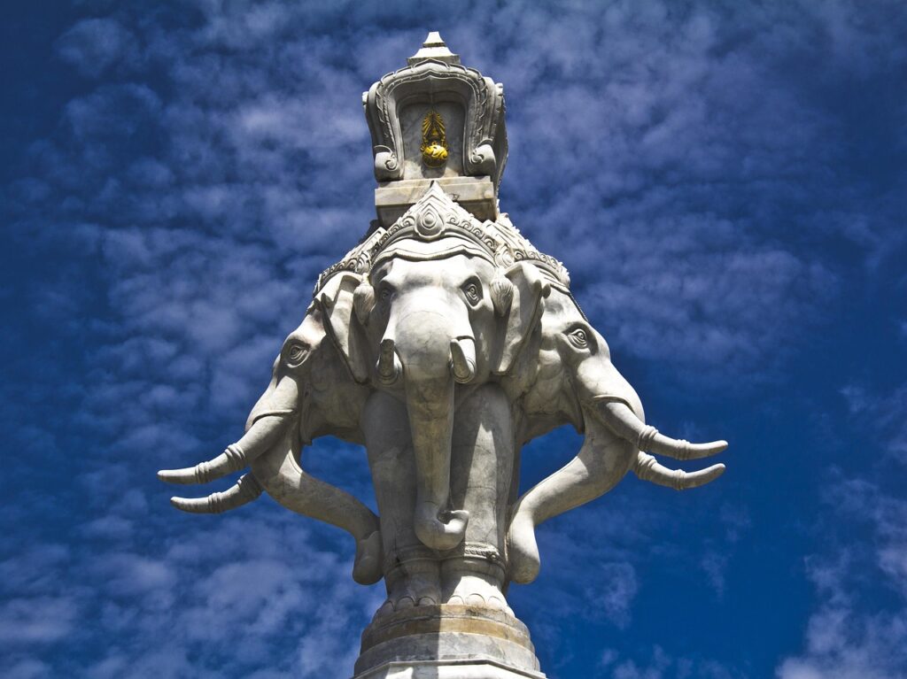 Erawan the Three-Headed Elephant