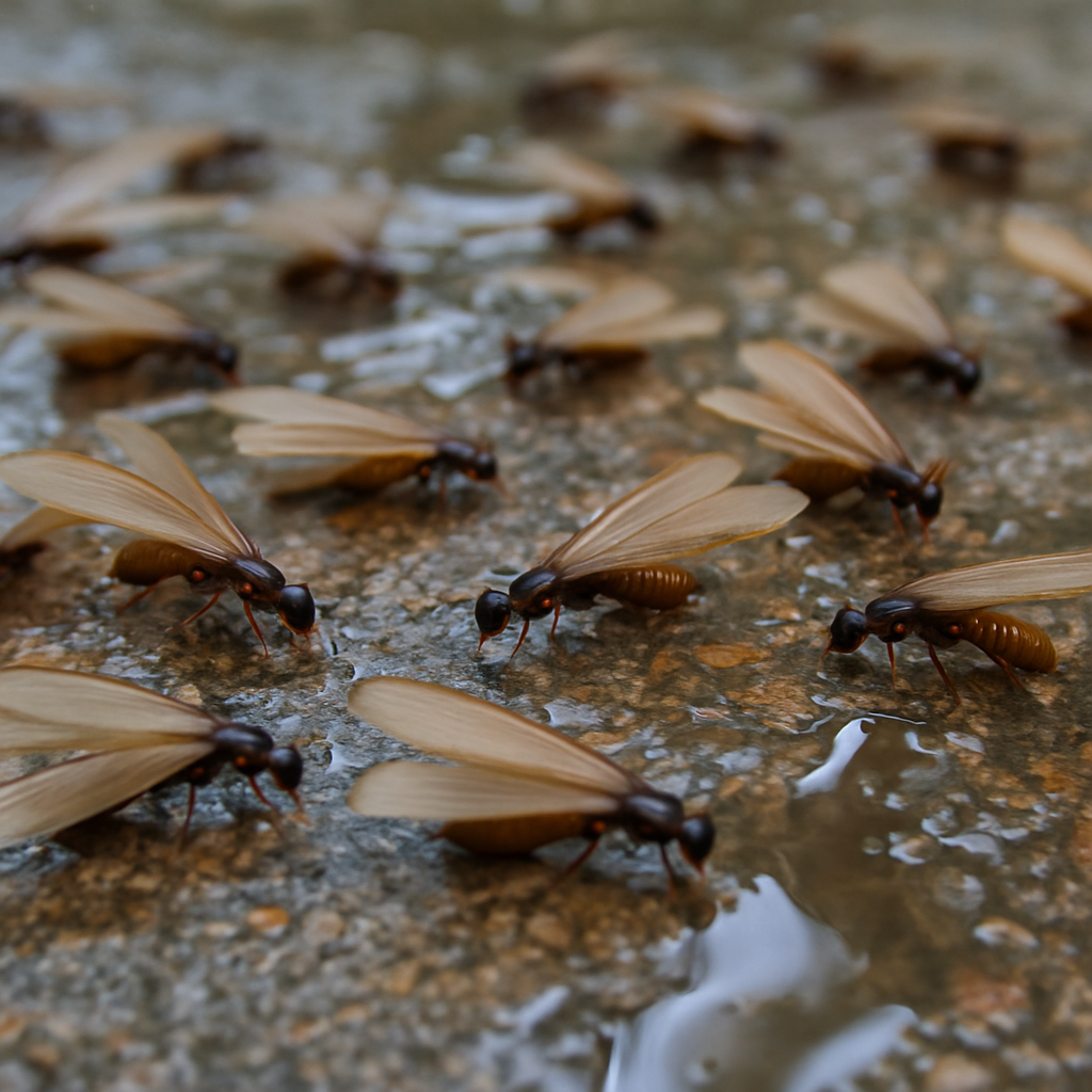 Rain provides a perfect blend of conditions