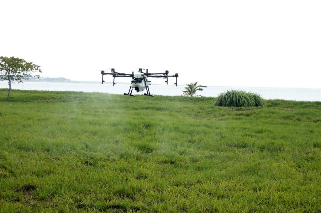 Heavy-duty drones modeled after eagles could lift and transport large equipment across challenging terrain.