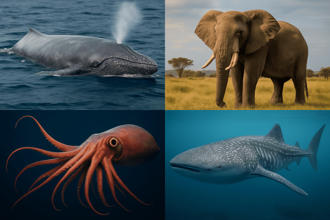 Top 10 Heaviest Animals in the World Nature's Largest Giants